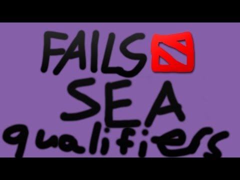 Dota 2 TI4 - SEA Qualifiers - Fails