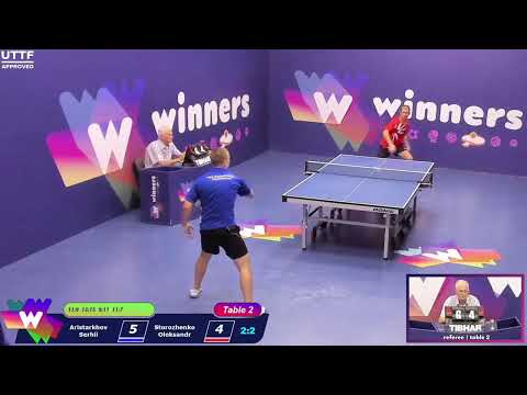 Winners League  14.09.21 Aristarkhov Serhii - Storozhenko Oleksandr 21:30
