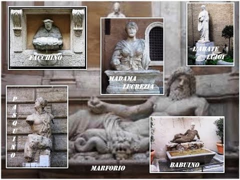 The Talking Statues of Rome! Una passeggiata con le “Statue Parlanti”!