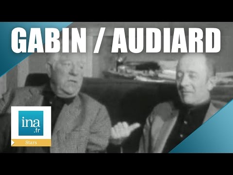 Jean Gabin et Michel Audiard, une histoire d'amitié | Archive INA