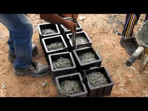 How to do Concrete Cube Test at Construction Site