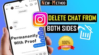 How To Delete Instagram Chat From Both Sides Permanently 2024 [100% worked With Proof ]