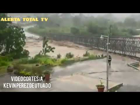 🚨COLAPSA PUENTE UTUADO POR EL HURACAN FIONA* 18 SEP 2022**