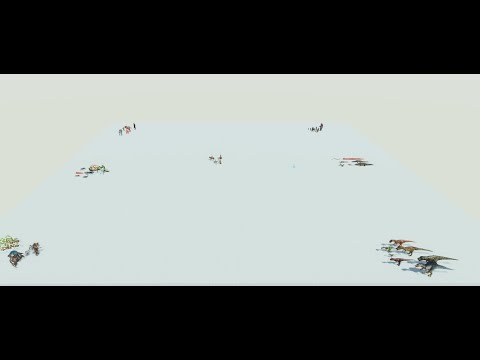 Alien vs Dinosaur vs Mutant Primate vs Infernal vs Reptiles vs Giant invertebrates vs Humans ARBS