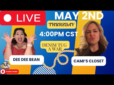 Dee Dee Bean 👛 is live! W/ Cami from Cami’s Closet