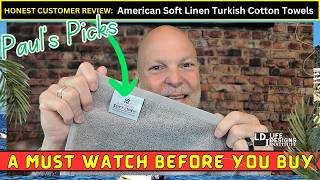 100% Cotton Turkish Bath Towels – Soft, Absorbent & Quick Dry! | Paul’s Picks | American Soft Linen