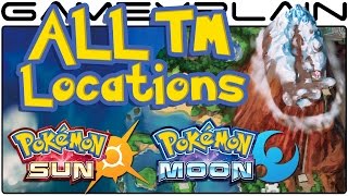All TM Locations in Pokémon Sun & Moon (Guide & Walkthrough)