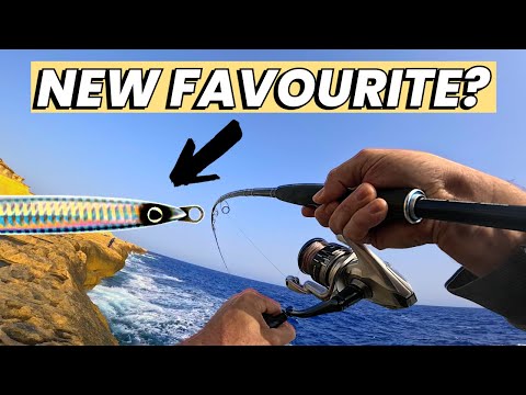 SHORE JIGGING With NEW Jig!! LIVE STRIKE