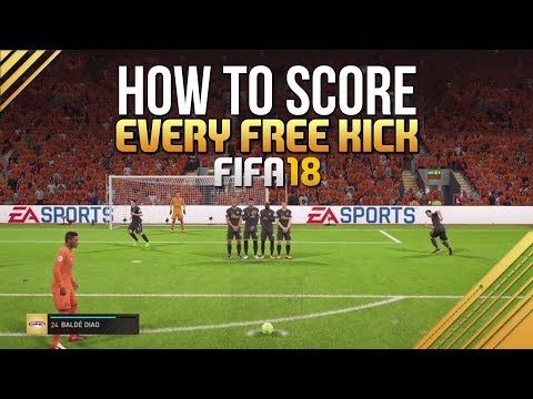 FIFA 18 HOW TO SCORE EVERY FREE KICK TUTORIAL (Works in Weekend League and Squad Battles)