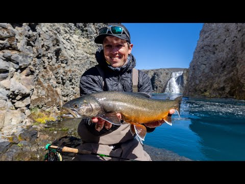 Fly Fishing the Secret Waterfall - Dream Char Fishing