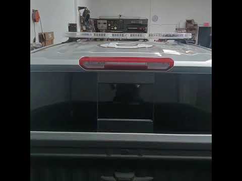 Star Phazer Light Bar installed on a 2021 chevy Z71 1500.