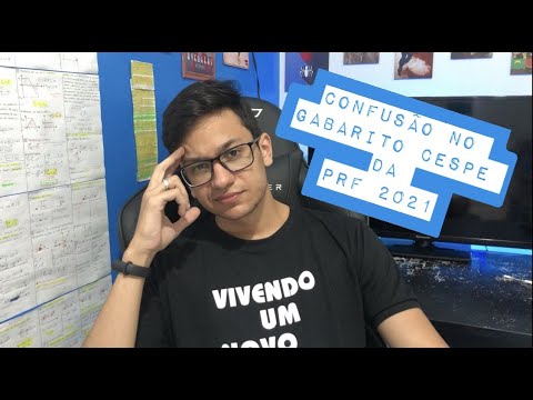 GABARITO DEFINITIVO CESPE DA PRF 2021 (como me saí)
