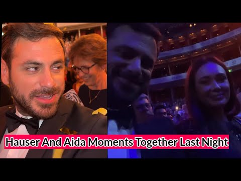 Hauser Lovely Moments With Aida At Royal Albert Hall In London UK