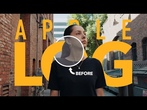 What is Apple Log and How to Color Grade It
