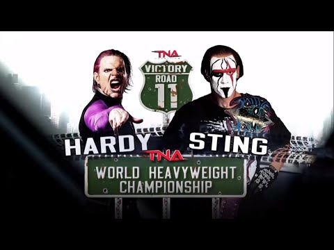 Jeff Hardy vs Sting (TNA Victory Road 2011) [HD] FULL MATCH
