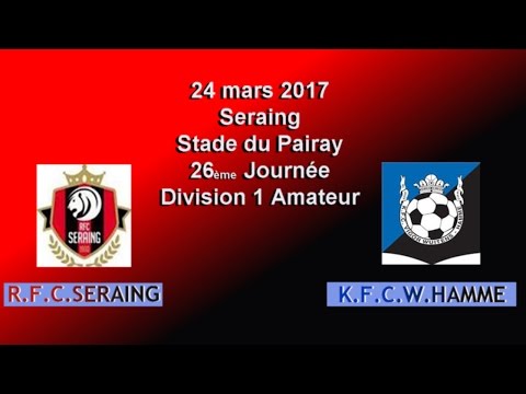 Résumé RFC Seraing KFCV Hamme
