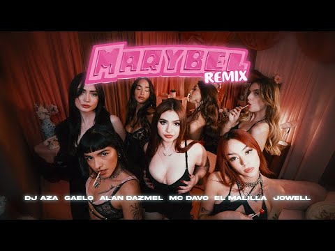 Marybel Remix ( Video Oficial ) - Dj Aza , Mc Davo , El Malilla ft Jowell , Gaelo , Alan Dazmel