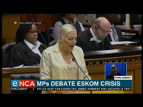 DA debate on the Eskom crisis