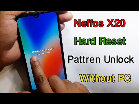 Neffos X20 (TP7071A) Hard Reset Pattren Unlock Without Pc #2021