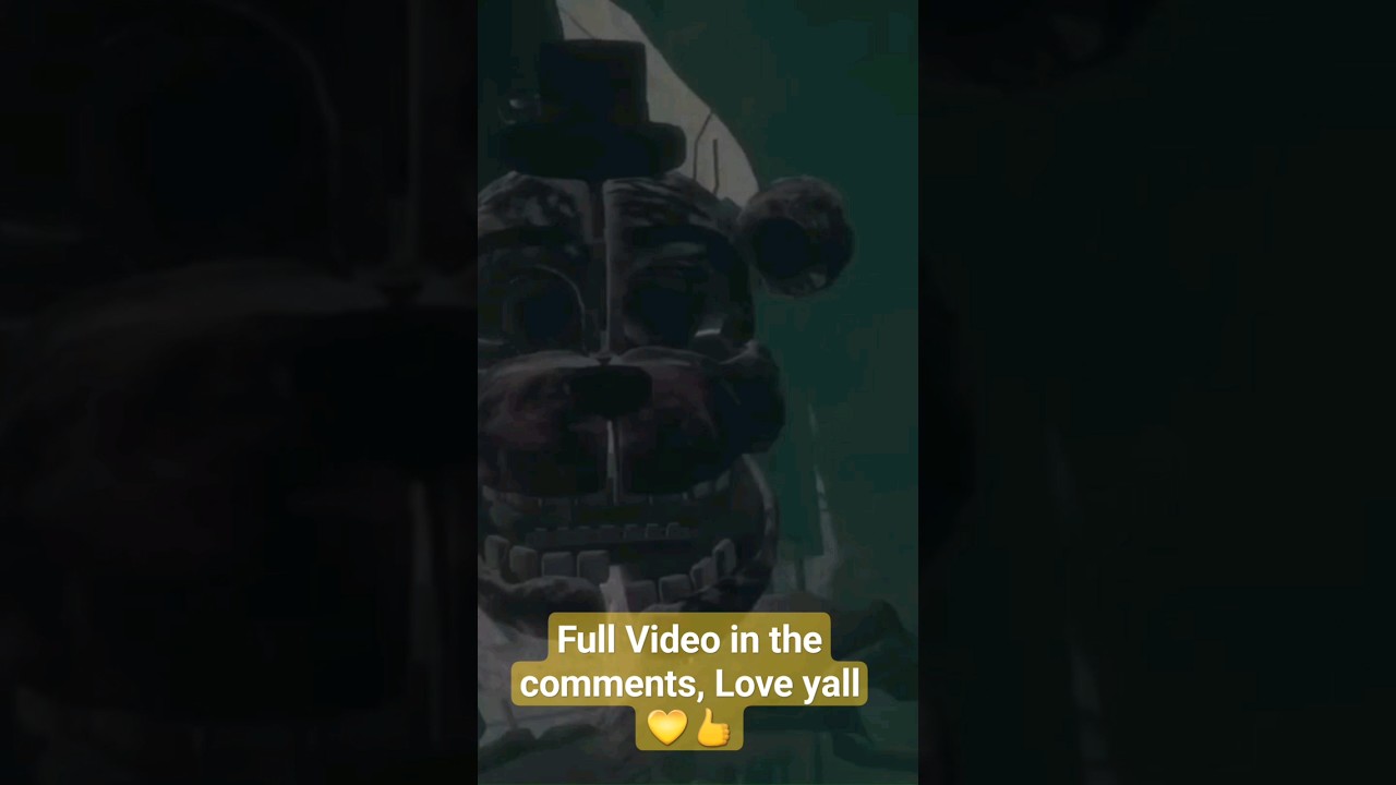 The Blob's appearance in FNaF RUIN #shorts #fnaf #fnafsecuritybreach