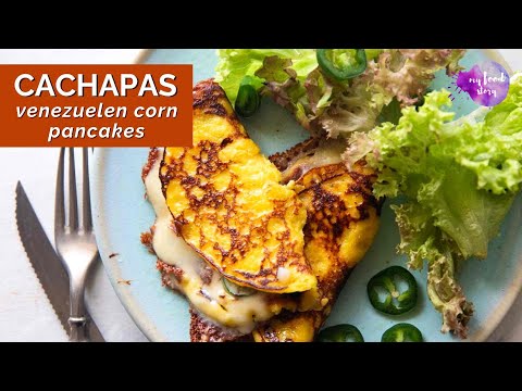 Cachapas | Venezuelan Corn Pancakes