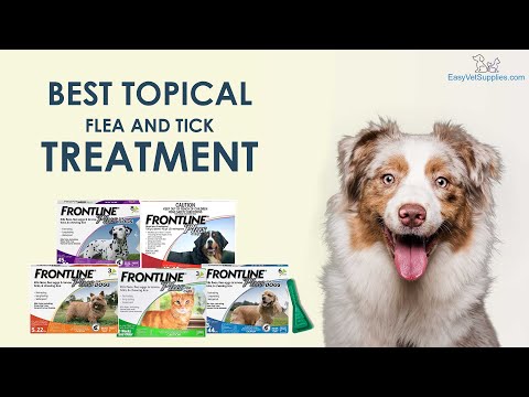Frontline Plus Is The Best Topical Treatment For Kill Fleas and Ticks.