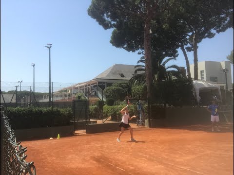 Stage Tennis Ines OSS Barcelone juillet 2019