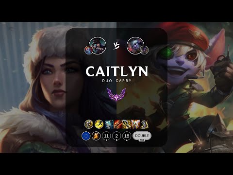 Caitlyn ADC vs Tristana - EUW Master Patch 12.23