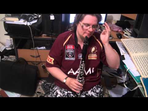 Introduction to the key of Db major & Bb minor clarinet scales using Klose & Baermann methods