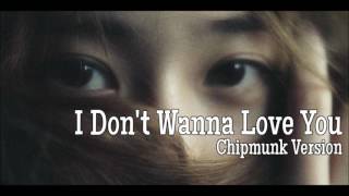 June One Kim X Krystal - I Don`t Wanna Love You ]Chipmunk Version]