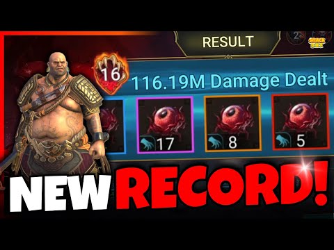 NEW PERSONAL BEST!! 16 Trials on Nightmare Chimera!! | Raid: Shadow Legends