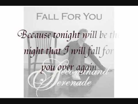 Fall For You - Secondhand Serenade (piano instrumentals + lyrics)