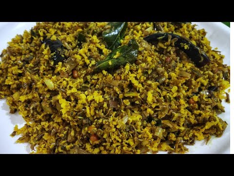 'Vazhakoombu Thoran' || Vazhakoombu Thoran || Banana flower stir fry || Recipe:103