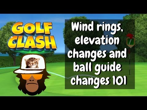Golf Clash Wind, Elevation and Ball Guide Adjustments