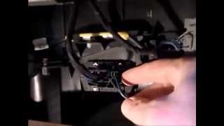 2001 TO 2007 Dodge Caravan heater fan and resistor replacement