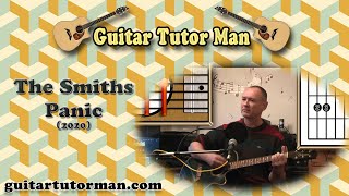 Panic - The Smiths - Guitar Tutorial (2020 version ft. my son Jason &  granddaughter Molly)