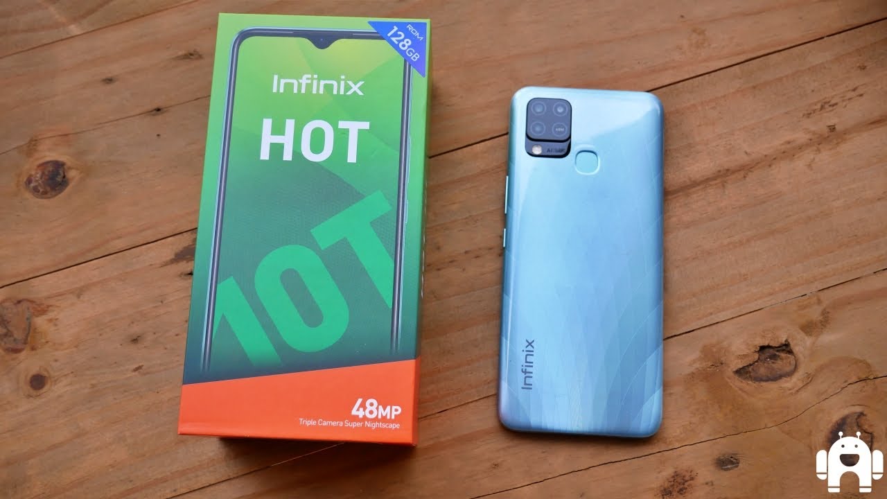 Infinix Hot 10T: Unboxing
