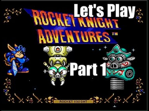 Let's Play: Rocket Knight Adventures Part 1 (stages 1-4)