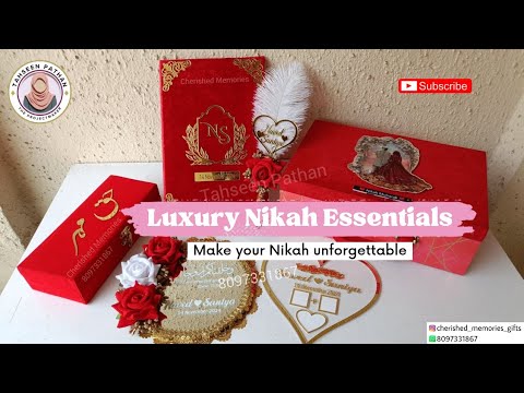 Luxury Nikah Essentials: The Ultimate Nikah Combo #NikahPen #NikahNama #NikahMirror #NikahCombo