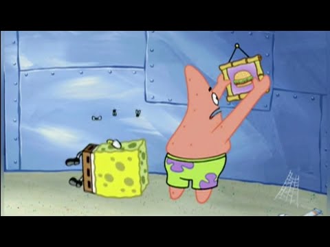 Patrick: Das Bild hängt schief | Spongebob Schwammkopf