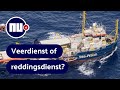 Mensenredders of mensensmokkelaars? Veel discussie rond Sea-Watch | NU.nl