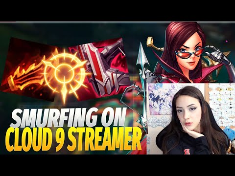 SMURFING On A Cloud 9 Streamer With My Vayne