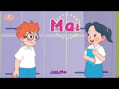 VIDEO HOẠT HÌNH LỚP 3   Unit 1   Song  Hello