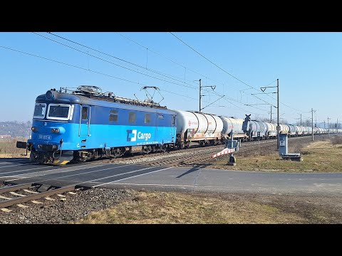 ČDC 122.027 ▪︎ Nákladní vlak ČD Cargo směr Děčín ▪︎ Račice ▪︎ 8.3.2025