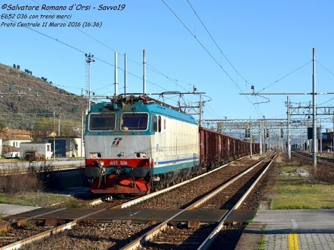 Treni primaverili di Marzo a Prato Centrale