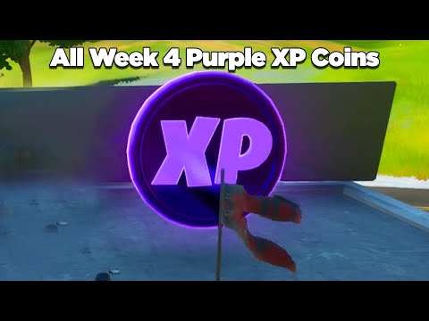All Purple XP Coins Location Guide (Week 4) - Fortnite Chapter 2 Season 3