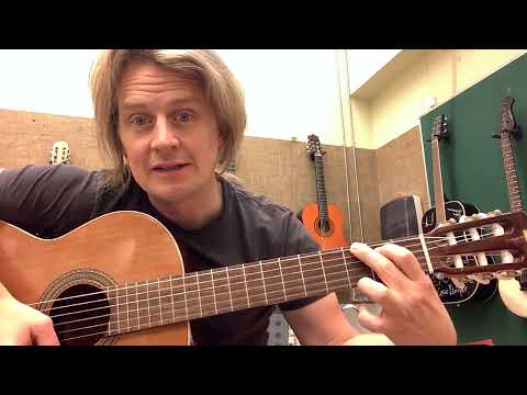 Lär dig spela gitarr - Lektion 4 - G-ackord - Robert Vinningaskolan