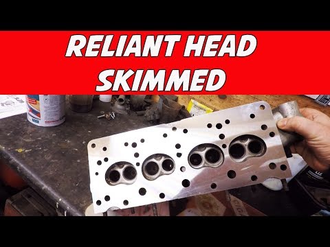 Reliant Cylinder Head And Media Blaster Upgrade Test