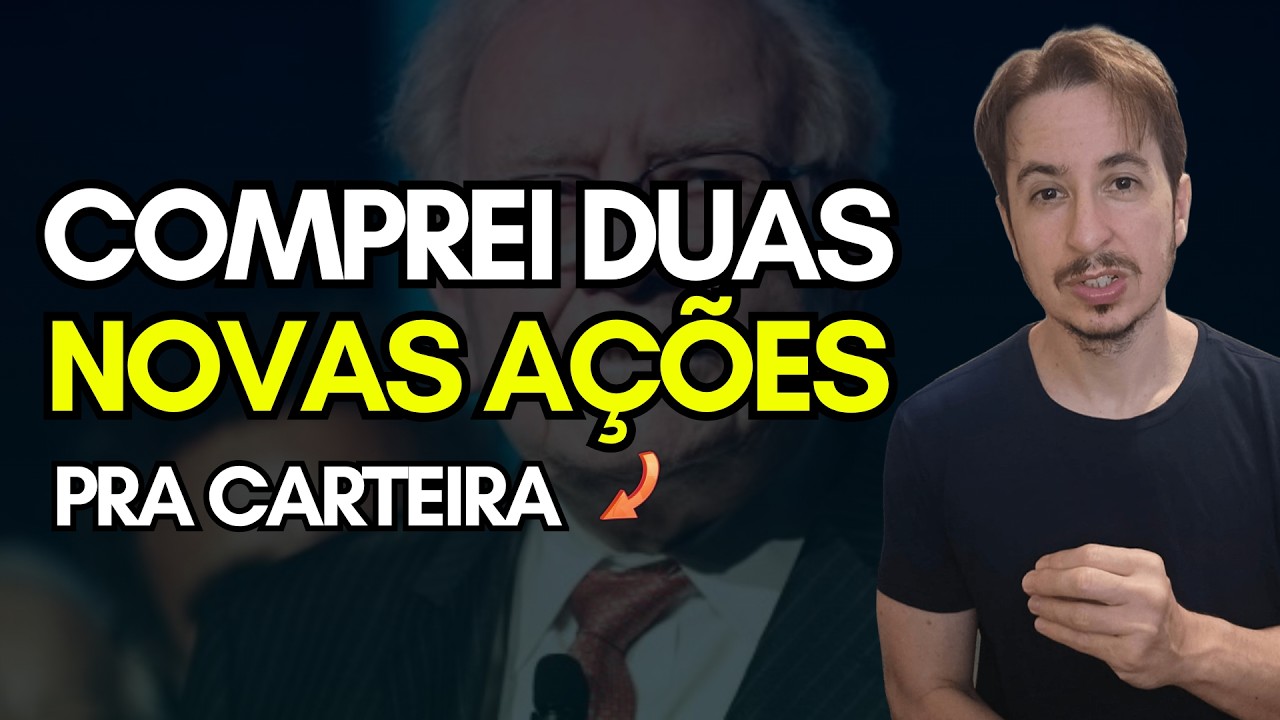 Comprei 2 Novas Ações para a Carteira de Dividendos, Oportunidade nessas Gigantes