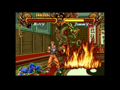 double dragon neo geo moves